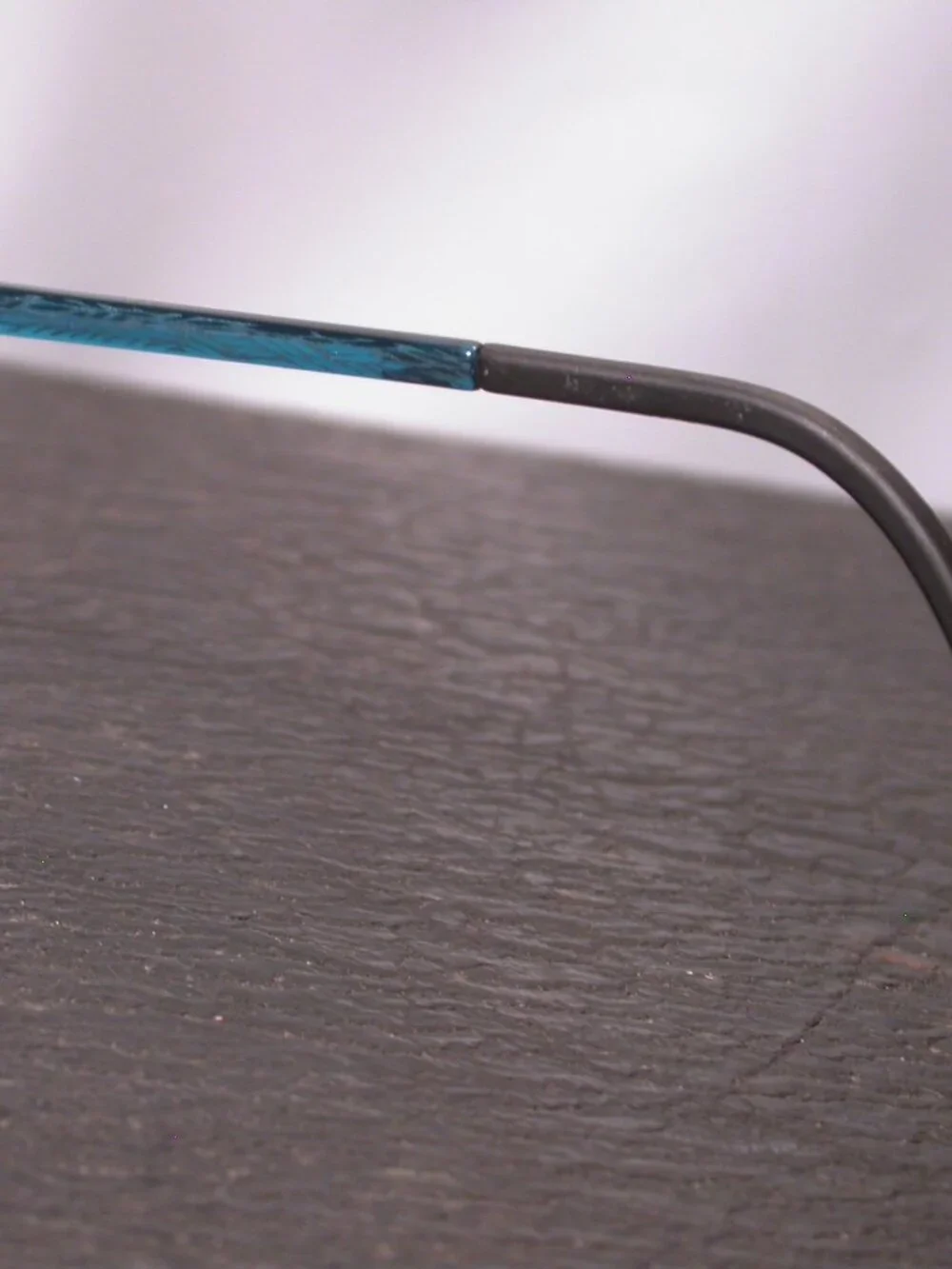 Silhouette Titan Frameless Blue Clear Silver Eyeglasses Made in Austria